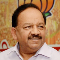 Union Health Minister Harsh Vardhan